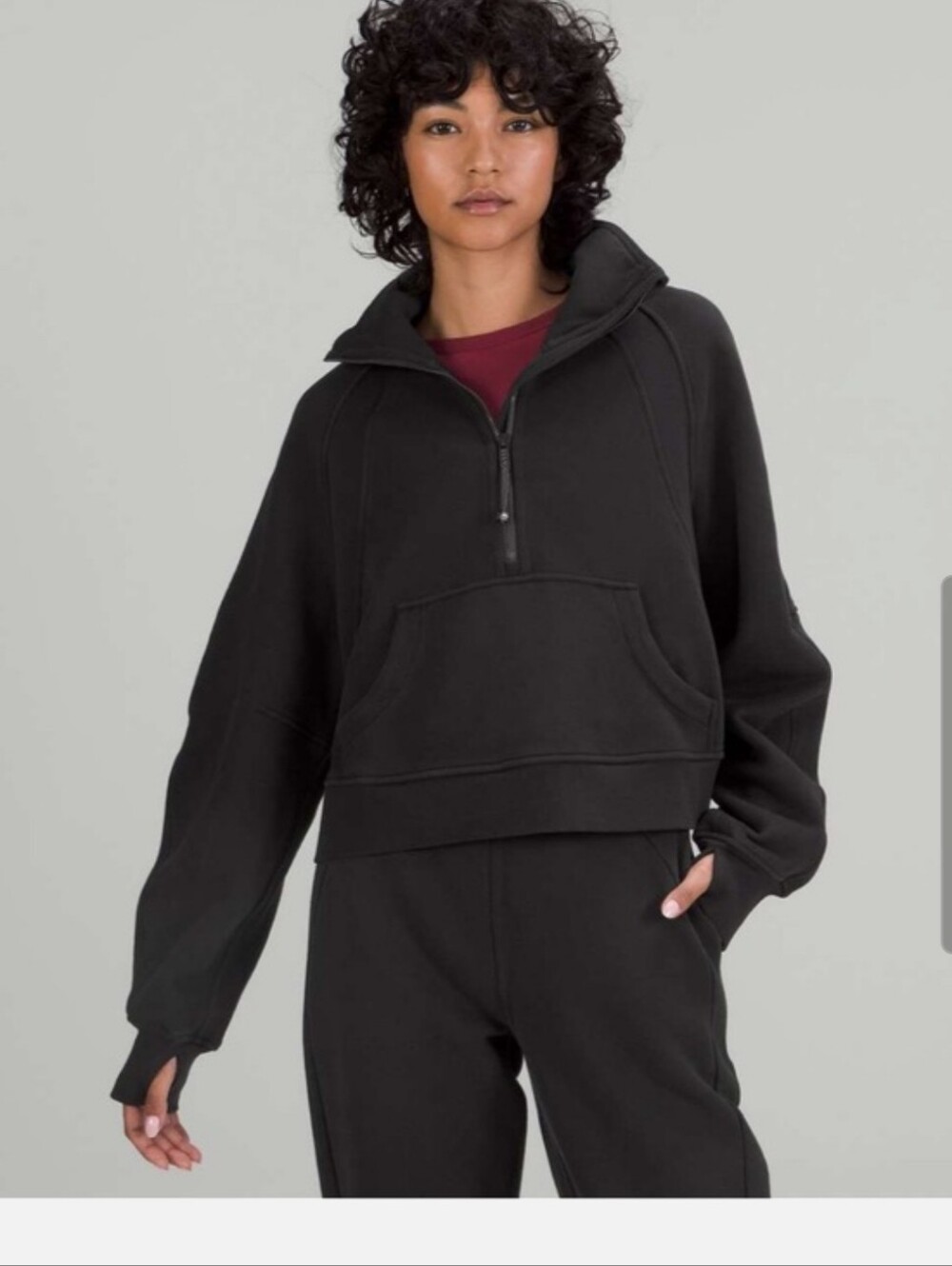 Lululemon Scuba Oversized Funnel Neck nwt